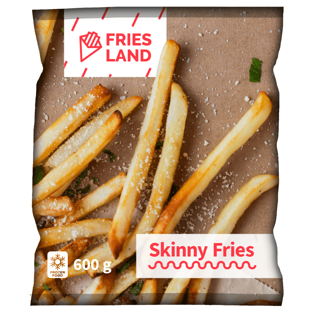 Picture of a bag of frozen fries