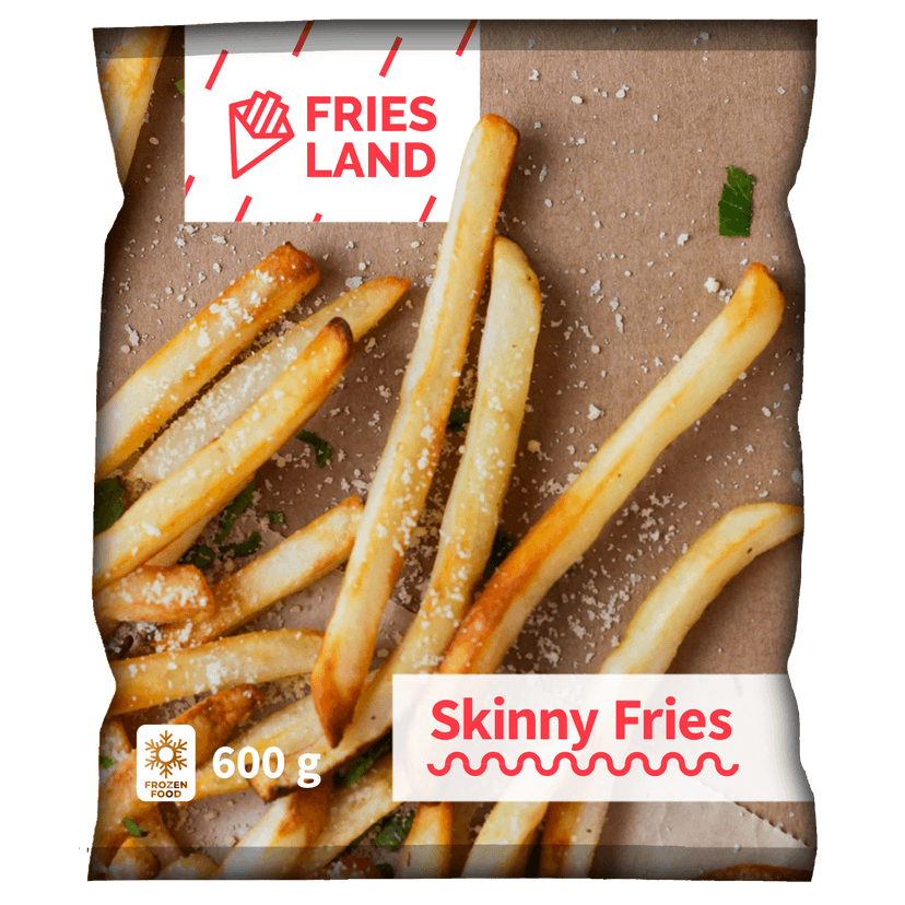 Picture of a bag of frozen fries